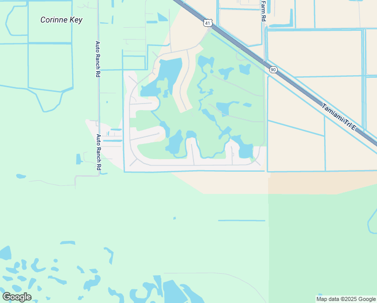 map of restaurants, bars, coffee shops, grocery stores, and more near 18007 Bluewater Drive in Naples
