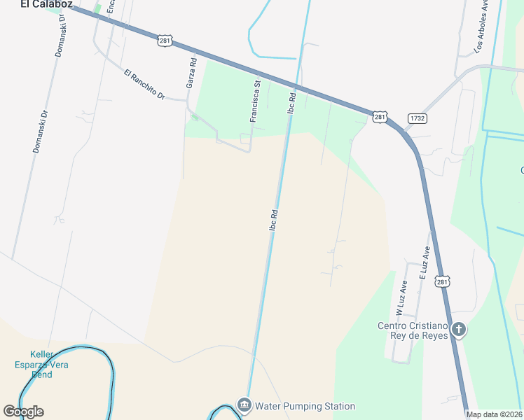 map of restaurants, bars, coffee shops, grocery stores, and more near I B C Road in San Benito