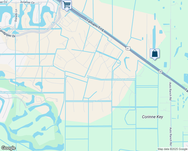 map of restaurants, bars, coffee shops, grocery stores, and more near Unnamed Road in Naples