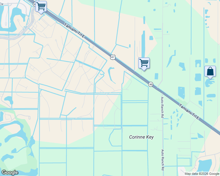 map of restaurants, bars, coffee shops, grocery stores, and more near 15709 Gavello Street in Naples
