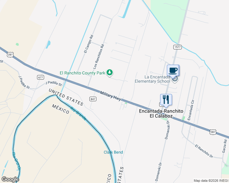 map of restaurants, bars, coffee shops, grocery stores, and more near 24021 U.S. 281 in San Benito