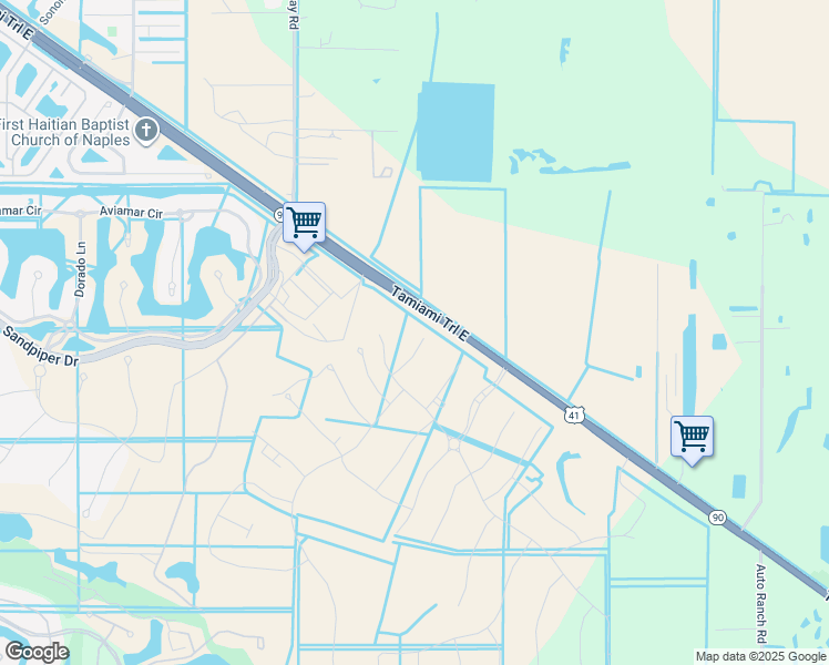 map of restaurants, bars, coffee shops, grocery stores, and more near in Naples