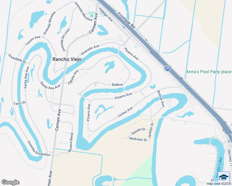 map of restaurants, bars, coffee shops, grocery stores, and more near in Olmito