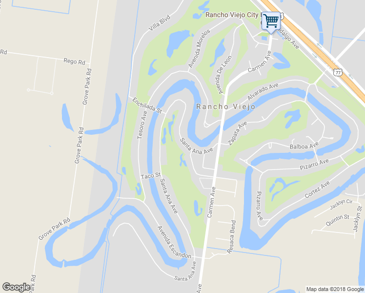 map of restaurants, bars, coffee shops, grocery stores, and more near 316 Santa Ana Avenue in Olmito