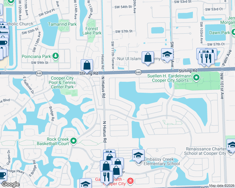map of restaurants, bars, coffee shops, grocery stores, and more near 4009 Lansing Avenue in Hollywood