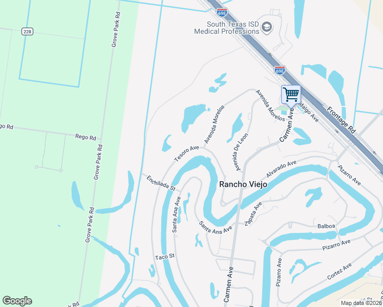 map of restaurants, bars, coffee shops, grocery stores, and more near 700 Avenida Tesoro in Rancho Viejo