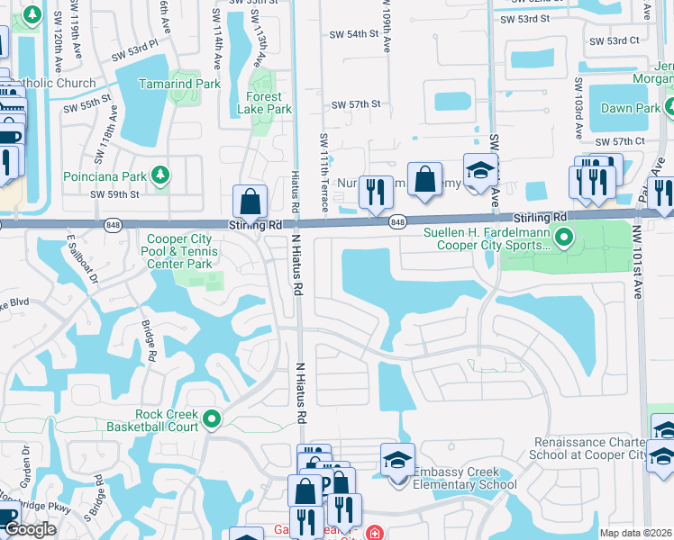 map of restaurants, bars, coffee shops, grocery stores, and more near 4009 Lansing Avenue in Hollywood