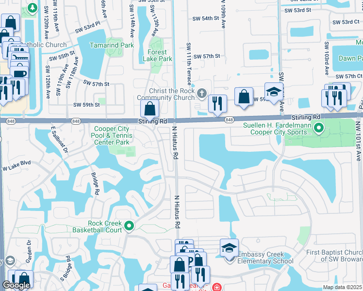 map of restaurants, bars, coffee shops, grocery stores, and more near 4022 Trenton Avenue in Hollywood