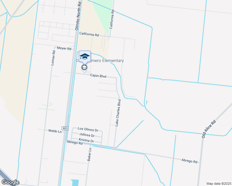 map of restaurants, bars, coffee shops, grocery stores, and more near 9230 Lake Charles Boulevard in Los Fresnos