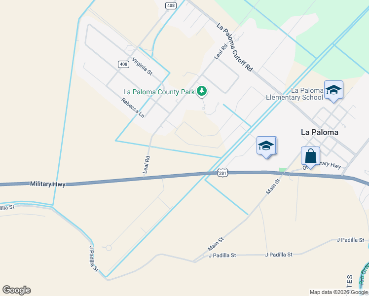 map of restaurants, bars, coffee shops, grocery stores, and more near 35219 Leal Road in San Benito