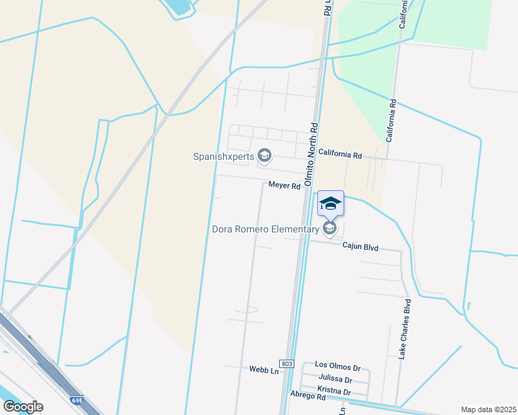 map of restaurants, bars, coffee shops, grocery stores, and more near 9875 Lomax Road in San Benito
