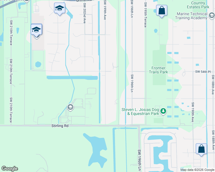 map of restaurants, bars, coffee shops, grocery stores, and more near 199 The Common in Fort Lauderdale