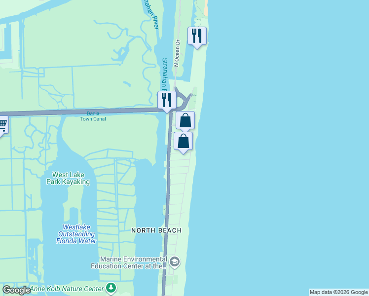 map of restaurants, bars, coffee shops, grocery stores, and more near 319 Desoto Street in Hollywood