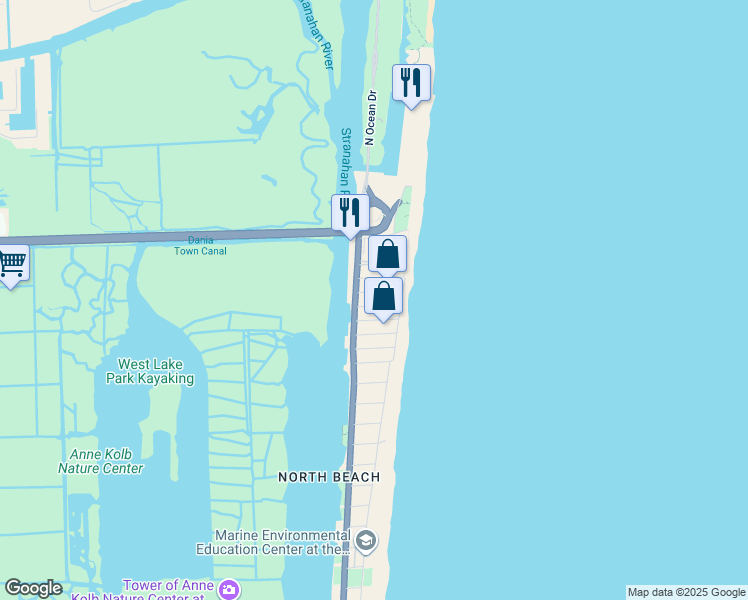 map of restaurants, bars, coffee shops, grocery stores, and more near 319 Desoto Street in Hollywood