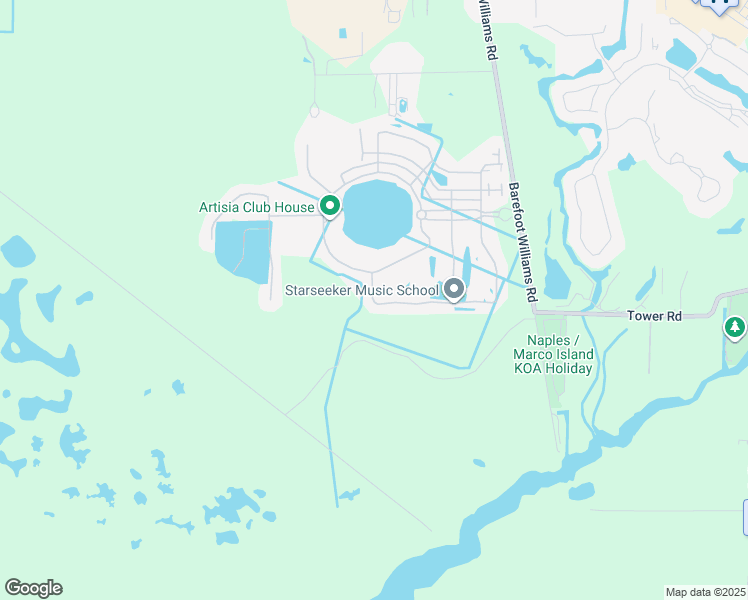 map of restaurants, bars, coffee shops, grocery stores, and more near 1643 Oceania Drive in Naples