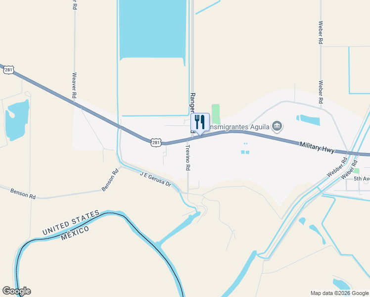 map of restaurants, bars, coffee shops, grocery stores, and more near 114 Trevino Road in San Benito