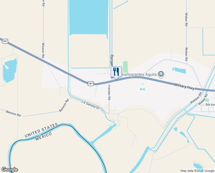 map of restaurants, bars, coffee shops, grocery stores, and more near 114 Trevino Road in San Benito