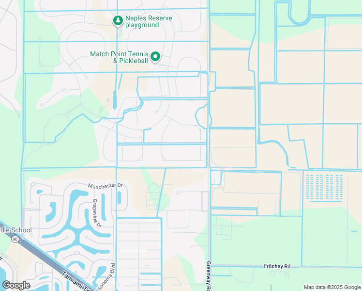 map of restaurants, bars, coffee shops, grocery stores, and more near 14636 Catamaran Place in Naples