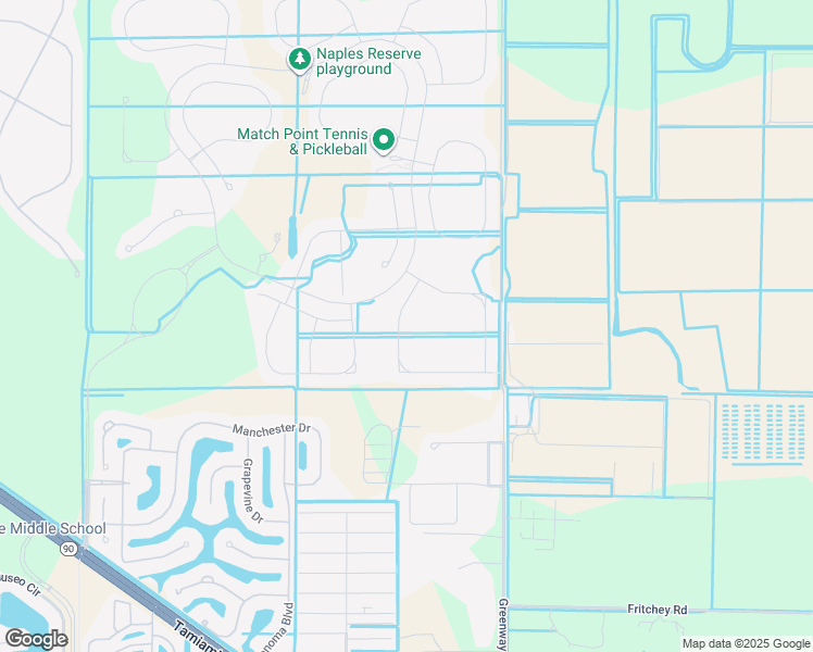 map of restaurants, bars, coffee shops, grocery stores, and more near 14673 Catamaran Place in Naples