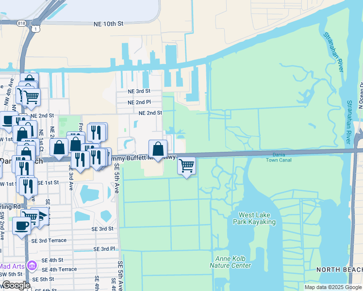 Dania Beach Zip Code Map United States Map