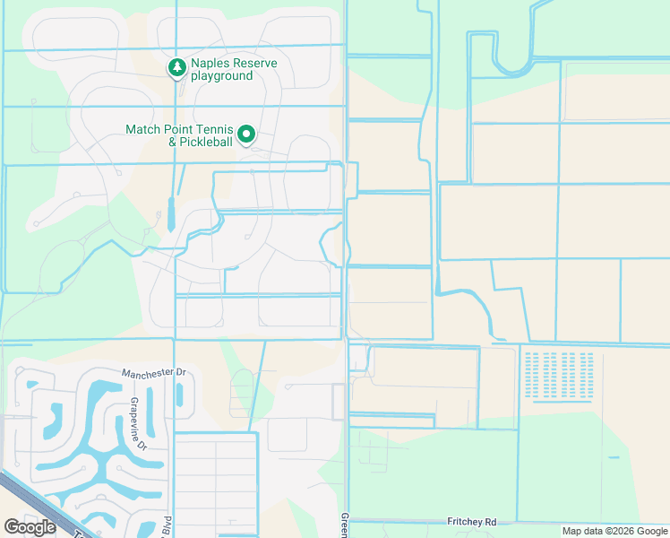 map of restaurants, bars, coffee shops, grocery stores, and more near 14605 Catamaran Place in Naples
