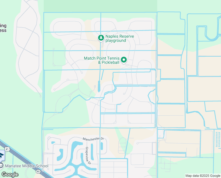 map of restaurants, bars, coffee shops, grocery stores, and more near 14812 Dockside Lane in Naples