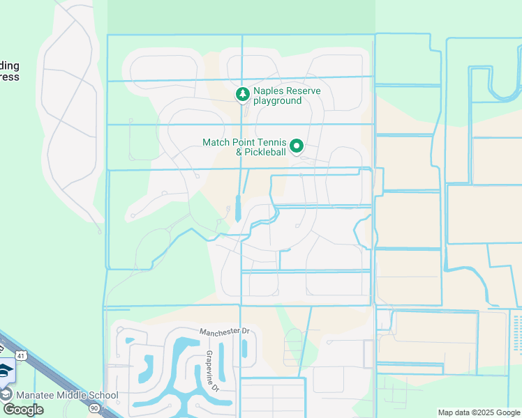 map of restaurants, bars, coffee shops, grocery stores, and more near 14812 Dockside Lane in Naples