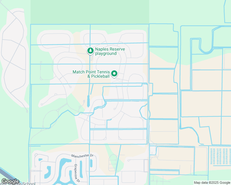 map of restaurants, bars, coffee shops, grocery stores, and more near 14578 Regatta Lane in Naples