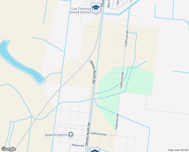 map of restaurants, bars, coffee shops, grocery stores, and more near Olmito North Road in San Benito