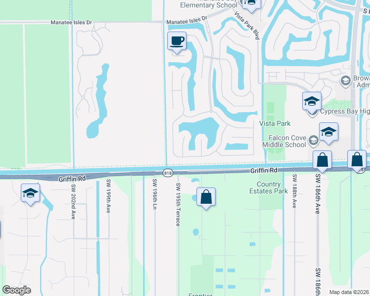 map of restaurants, bars, coffee shops, grocery stores, and more near 4436 Laurel Place in Weston