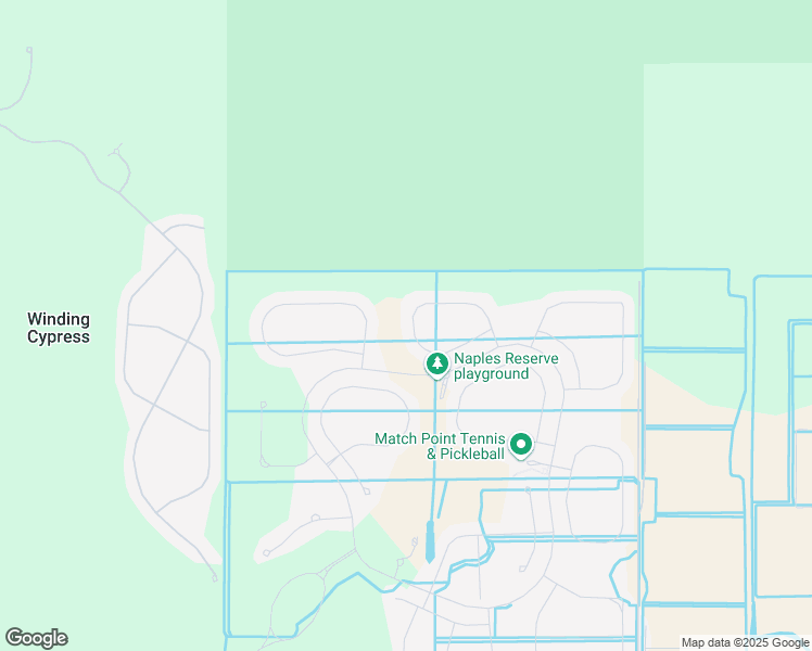 map of restaurants, bars, coffee shops, grocery stores, and more near 9733 Greenway Road in Naples