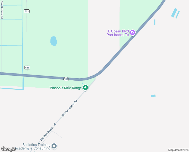 map of restaurants, bars, coffee shops, grocery stores, and more near 39691 Texas 100 in Los Fresnos