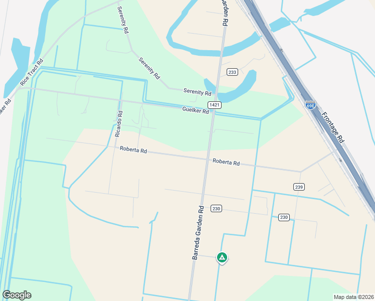 map of restaurants, bars, coffee shops, grocery stores, and more near 27219-27499 Roberta Road in San Benito