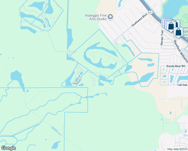 map of restaurants, bars, coffee shops, grocery stores, and more near 9852 Corso Bello Drive in Naples
