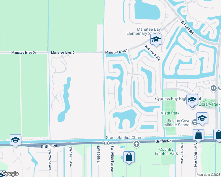 map of restaurants, bars, coffee shops, grocery stores, and more near 3948 Cascade Terrace in Weston