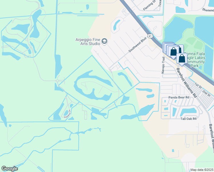 map of restaurants, bars, coffee shops, grocery stores, and more near 9933 Montiano Court in Naples