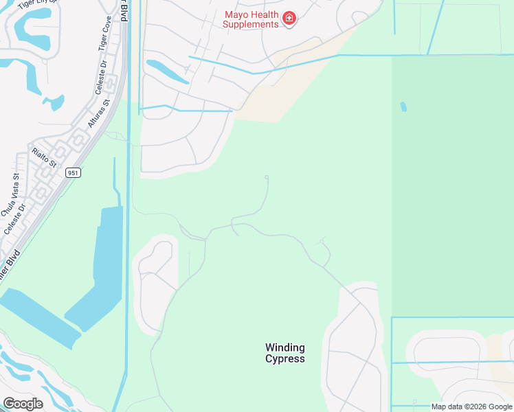 map of restaurants, bars, coffee shops, grocery stores, and more near 7281 Clamshell Lane in Naples