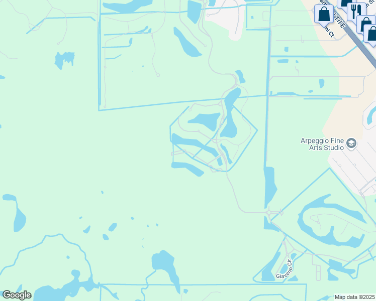 map of restaurants, bars, coffee shops, grocery stores, and more near 9735 Acqua Court in Naples