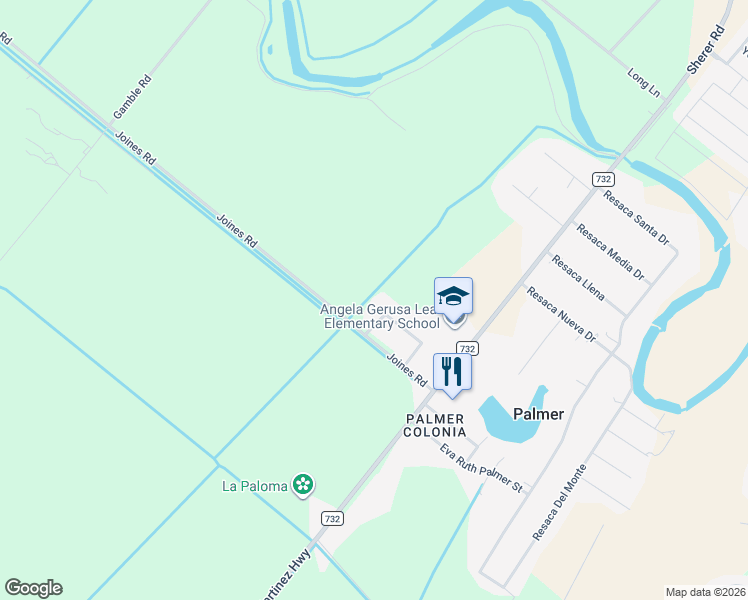 map of restaurants, bars, coffee shops, grocery stores, and more near 23755 De La Rosa Drive in San Benito