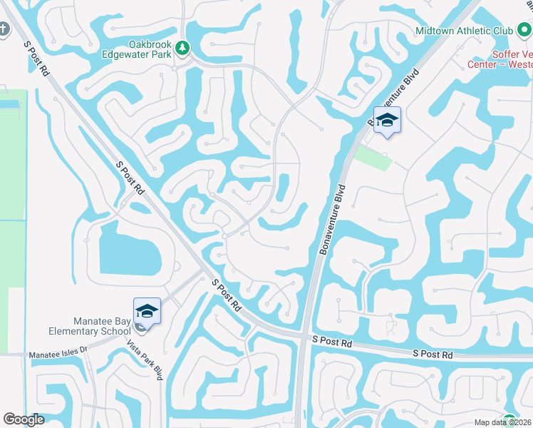 map of restaurants, bars, coffee shops, grocery stores, and more near 3088 Birkdale Drive in Weston