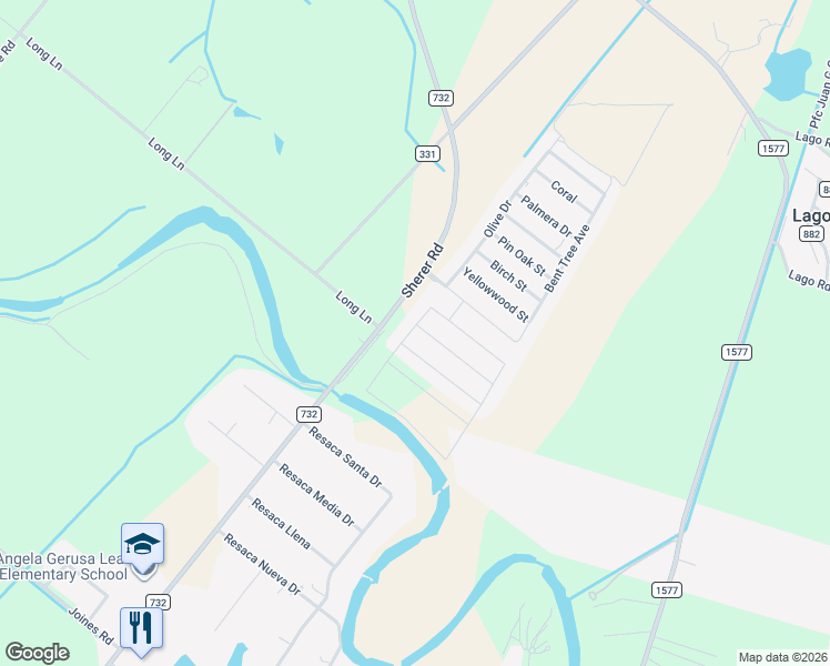 map of restaurants, bars, coffee shops, grocery stores, and more near 32289-32599 Sherer Rd in San Benito