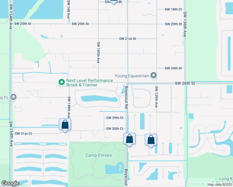map of restaurants, bars, coffee shops, grocery stores, and more near 1444 Jockey Circle in Davie