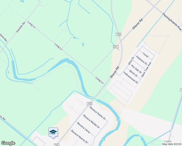 map of restaurants, bars, coffee shops, grocery stores, and more near 24351 Long Lane in San Benito