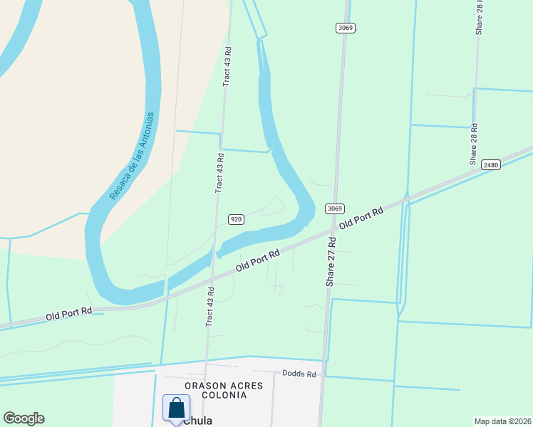 map of restaurants, bars, coffee shops, grocery stores, and more near 36270 Chachalaca Bend in Los Fresnos
