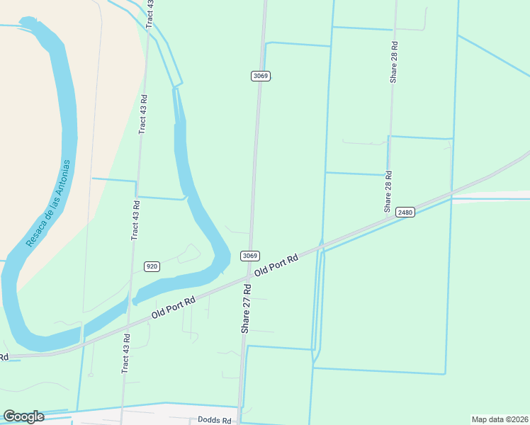 map of restaurants, bars, coffee shops, grocery stores, and more near 32343 Fm 3069 in Los Fresnos