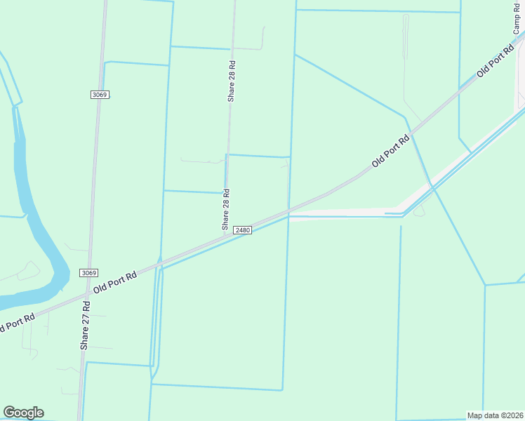 map of restaurants, bars, coffee shops, grocery stores, and more near 37203 Farm to Market Road 2480 in Los Fresnos