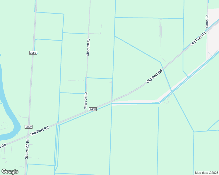 map of restaurants, bars, coffee shops, grocery stores, and more near 37203 Farm to Market Road 2480 in Los Fresnos