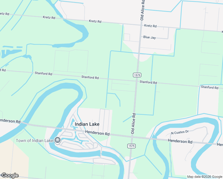 map of restaurants, bars, coffee shops, grocery stores, and more near 31387 Stanford Road in Los Fresnos