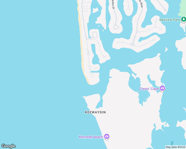 map of restaurants, bars, coffee shops, grocery stores, and more near 65 Bay Road in Naples