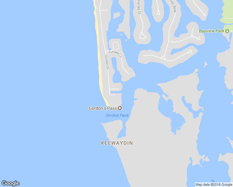 map of restaurants, bars, coffee shops, grocery stores, and more near 260 Bay Road in Naples